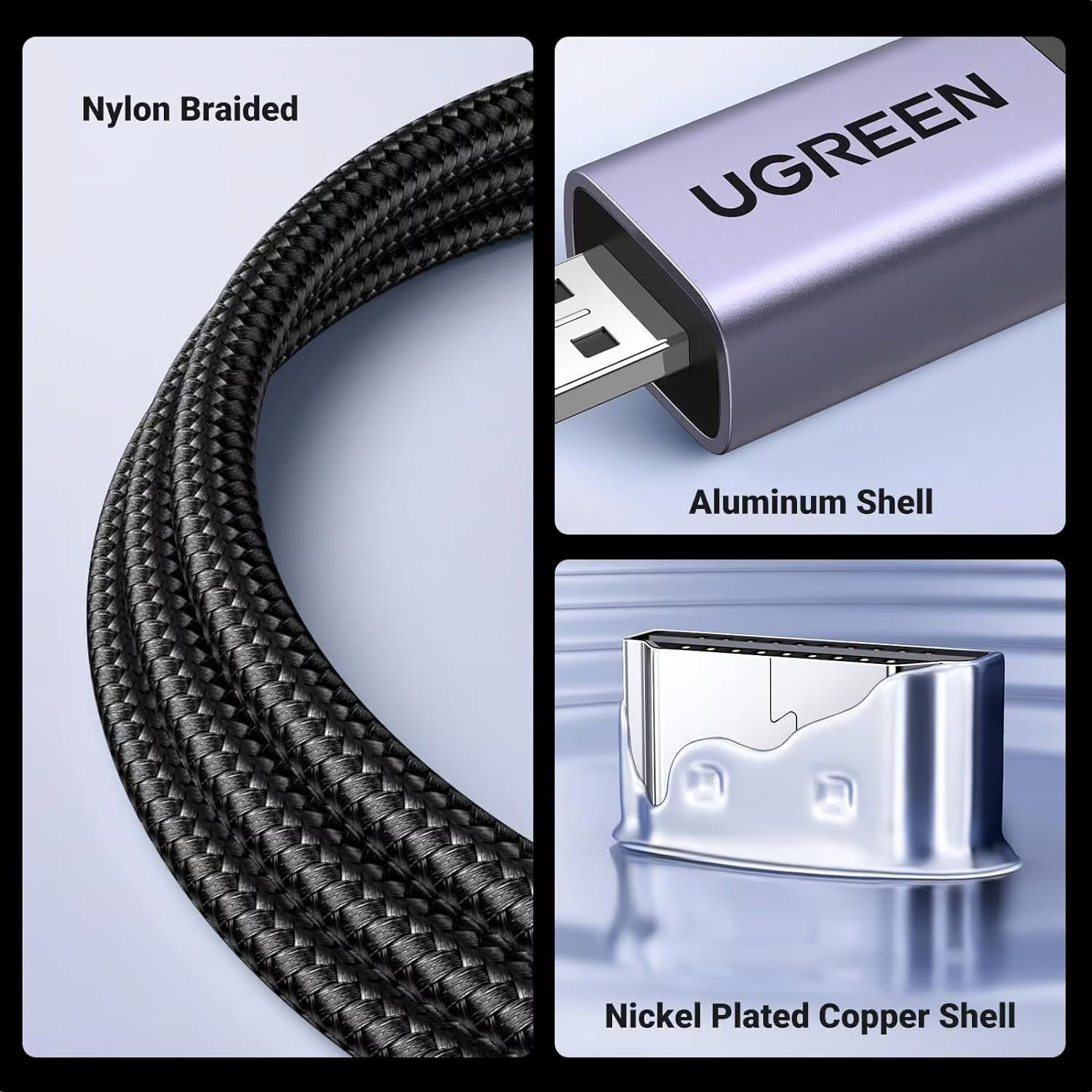 UGREEN HD164 Micro HDMI to HDMI 8K Cable - 2m