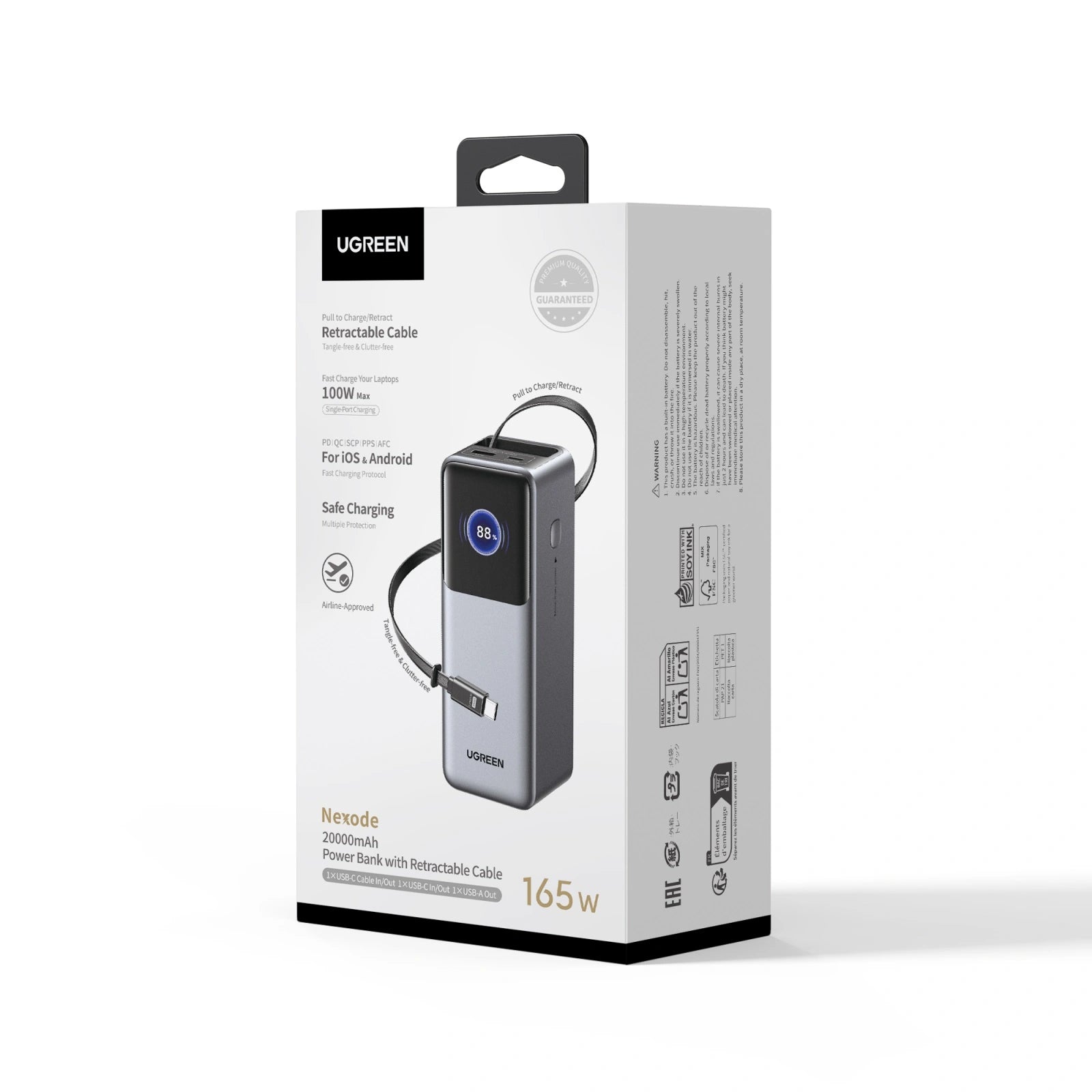 Ugreen PB726 Nexode 20000mAh 165W Power Bank