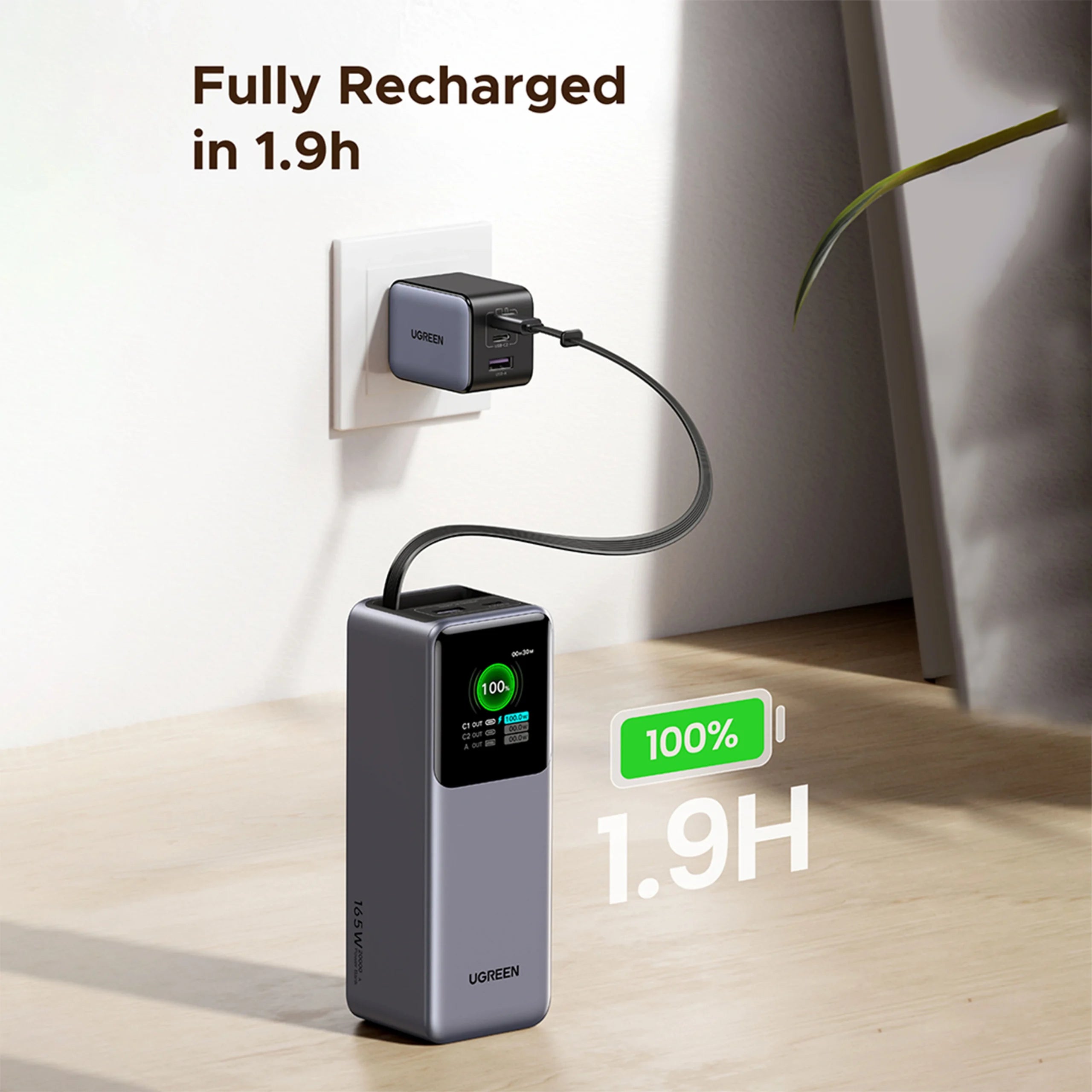 Ugreen PB726 Nexode 20000mAh 165W Power Bank