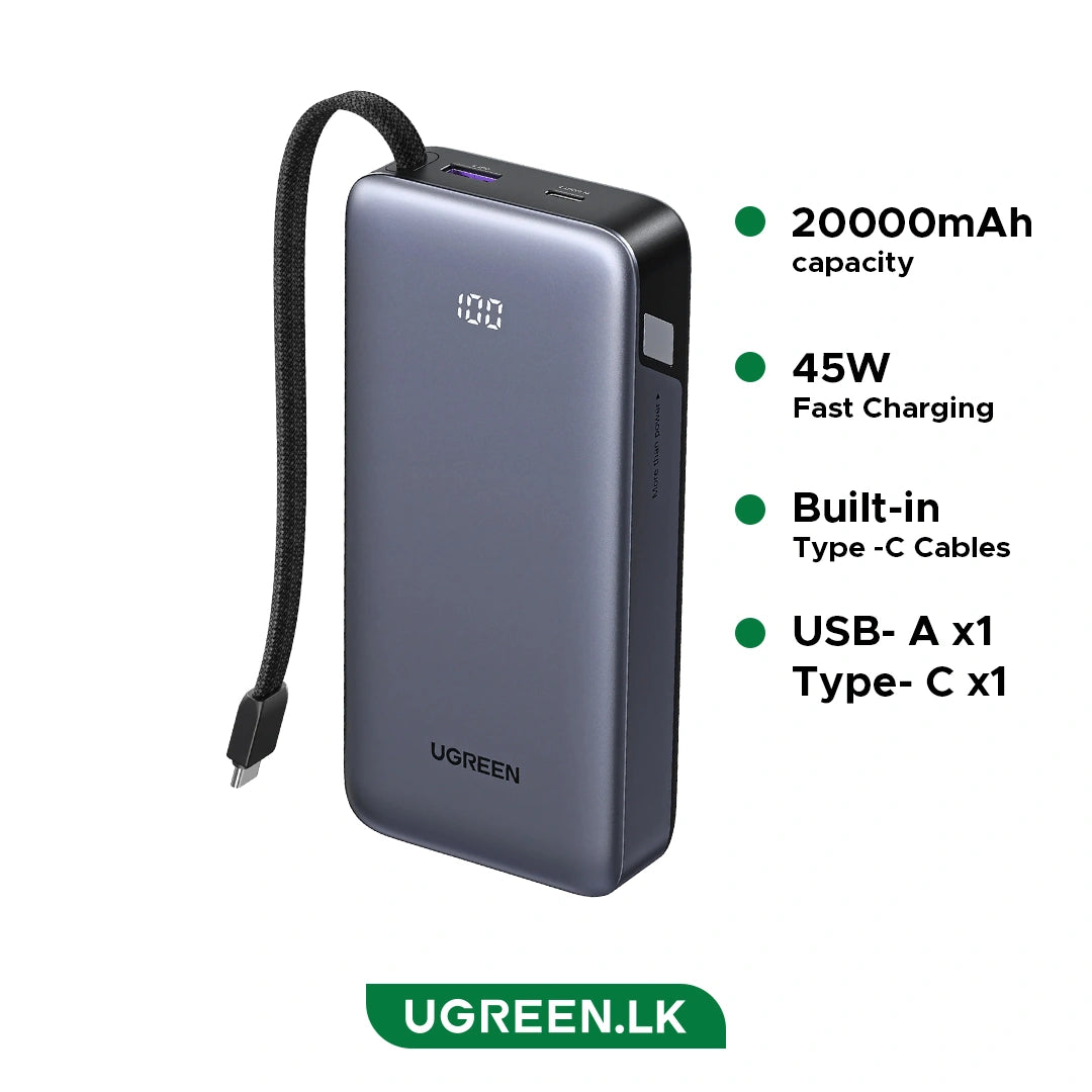 Ugreen PB536 Nexode 20000mAh 45W Power Bank