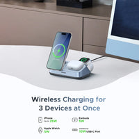 Ugreen W711 25W 3 in 1 Magnetic Wireless Charger