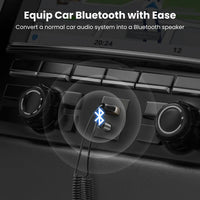 UGREEN CM309 Bluetooth Car Receiver Aux Adapter with Mic