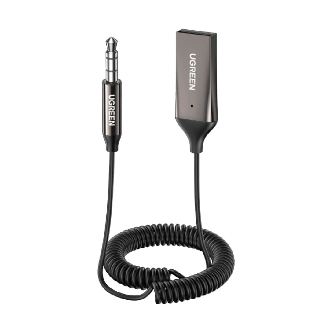 UGREEN CM309 Bluetooth Car Receiver Aux Adapter with Mic
