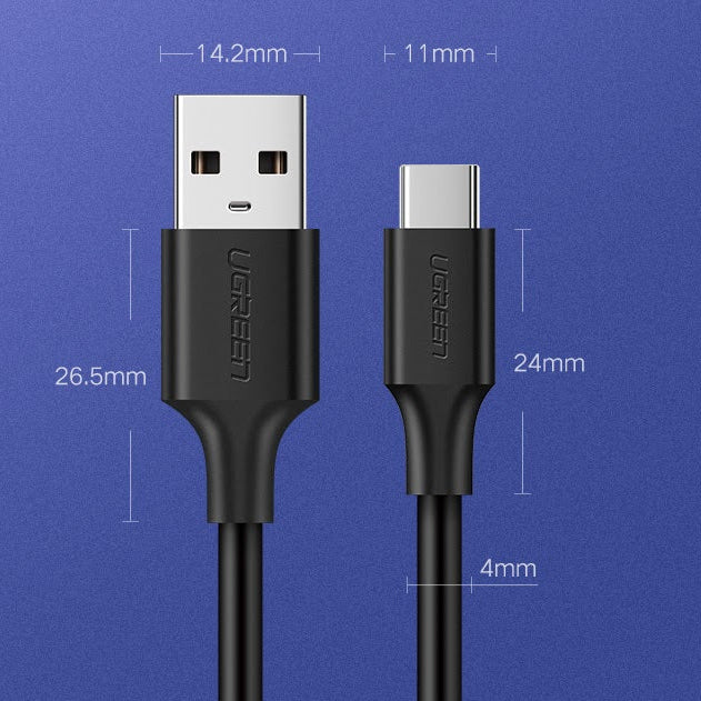 UGREEN US287 1.5m USB-A to USB-C Charging Cable