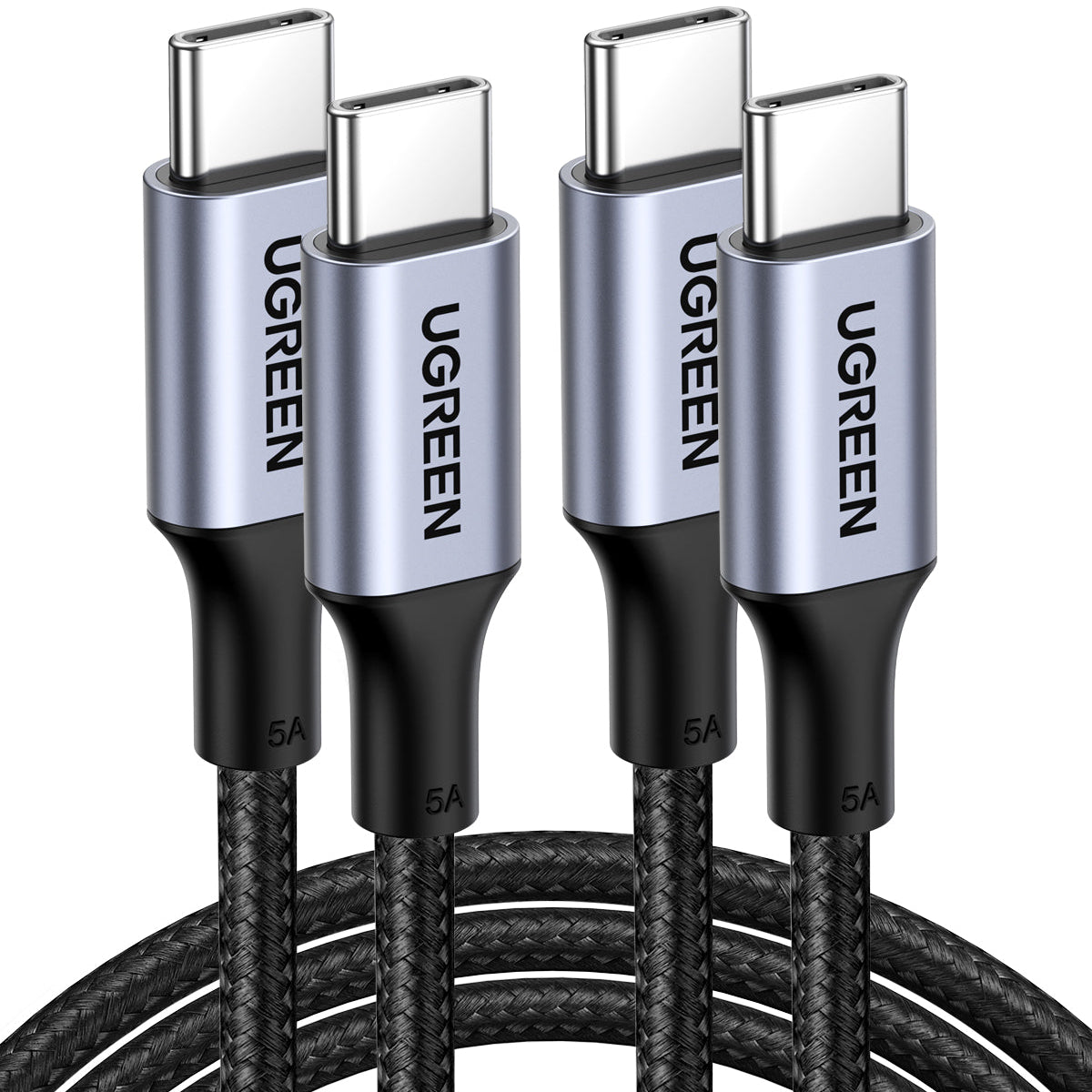 Ugreen US316 100W Braided USB C Cable 1m