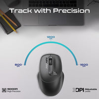 Promate UniGlide Ambidextrous Wireless Mouse
