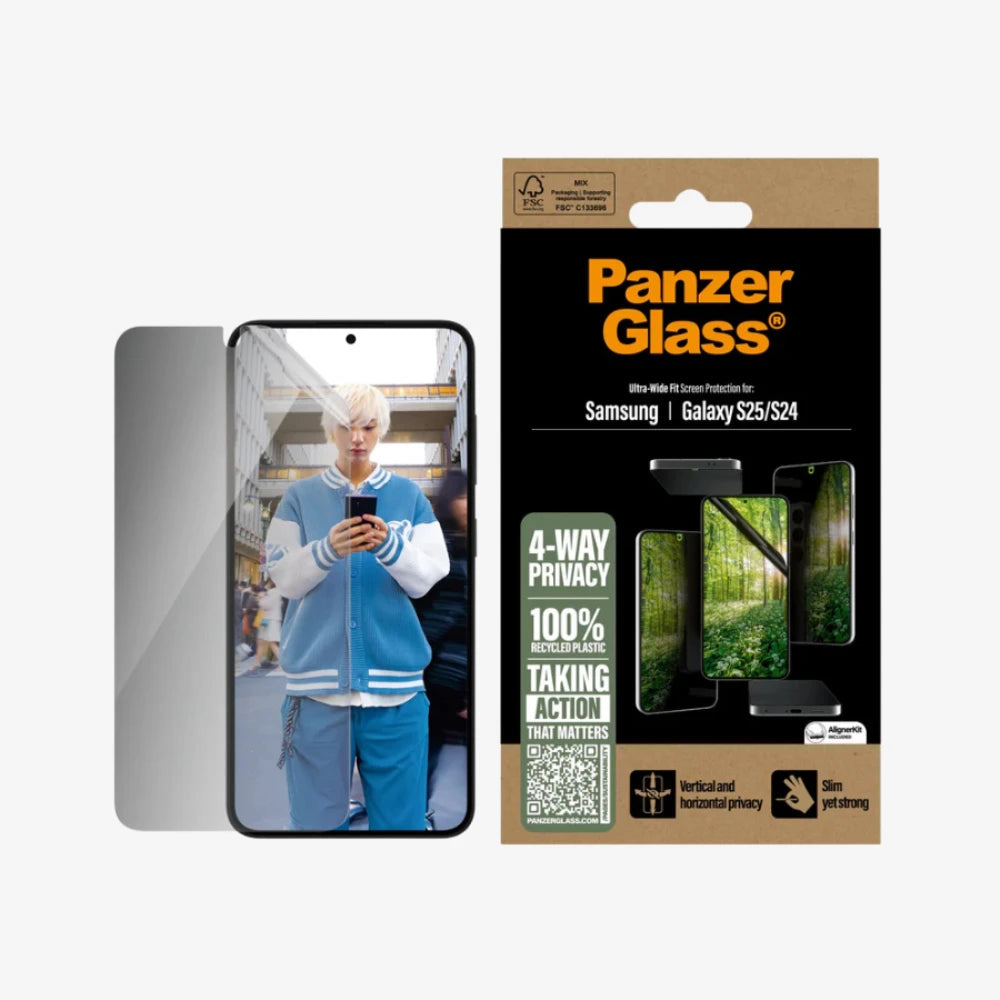 PanzerGlass® ECO MATRIX 4-way Privacy Screen Protector Samsung Galaxy Series