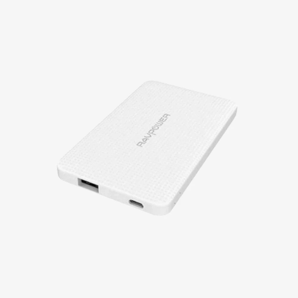 RAVPower White Power Bank - 5000mAh