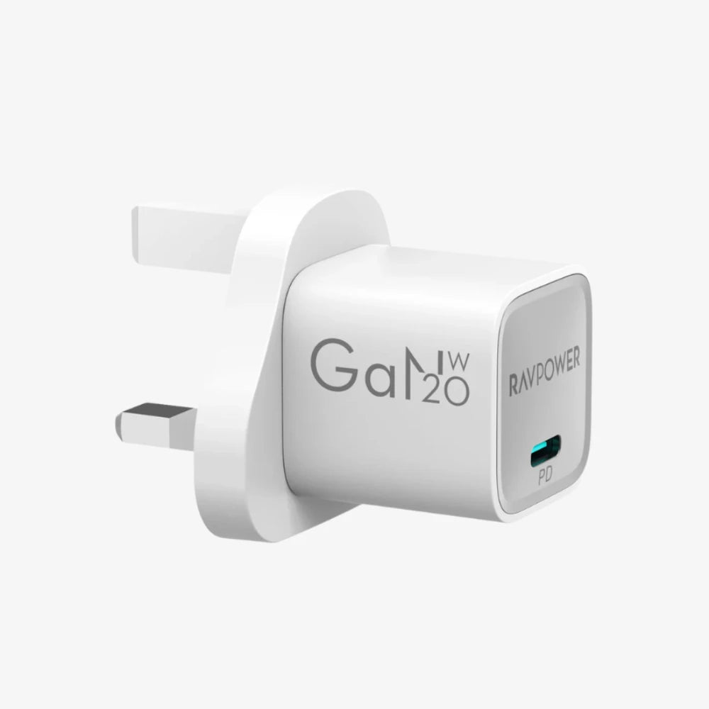 RAVPower 20W Mini GaN 5.0 USB-C Fast Charger