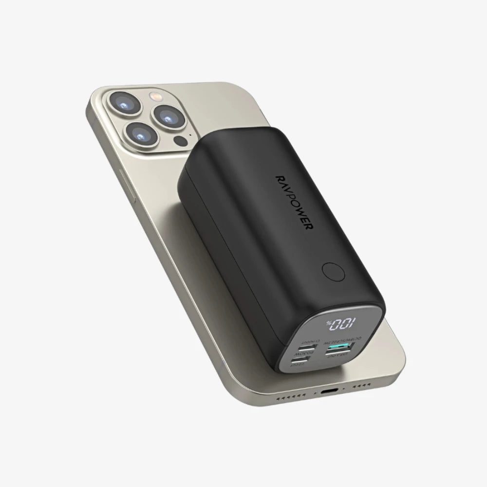 RAVPower Mini Power Bank – 30W PD Fast Charging