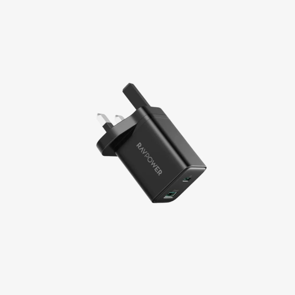 RAVPower 30W Dual-Port PD + iSmart Wall Charger