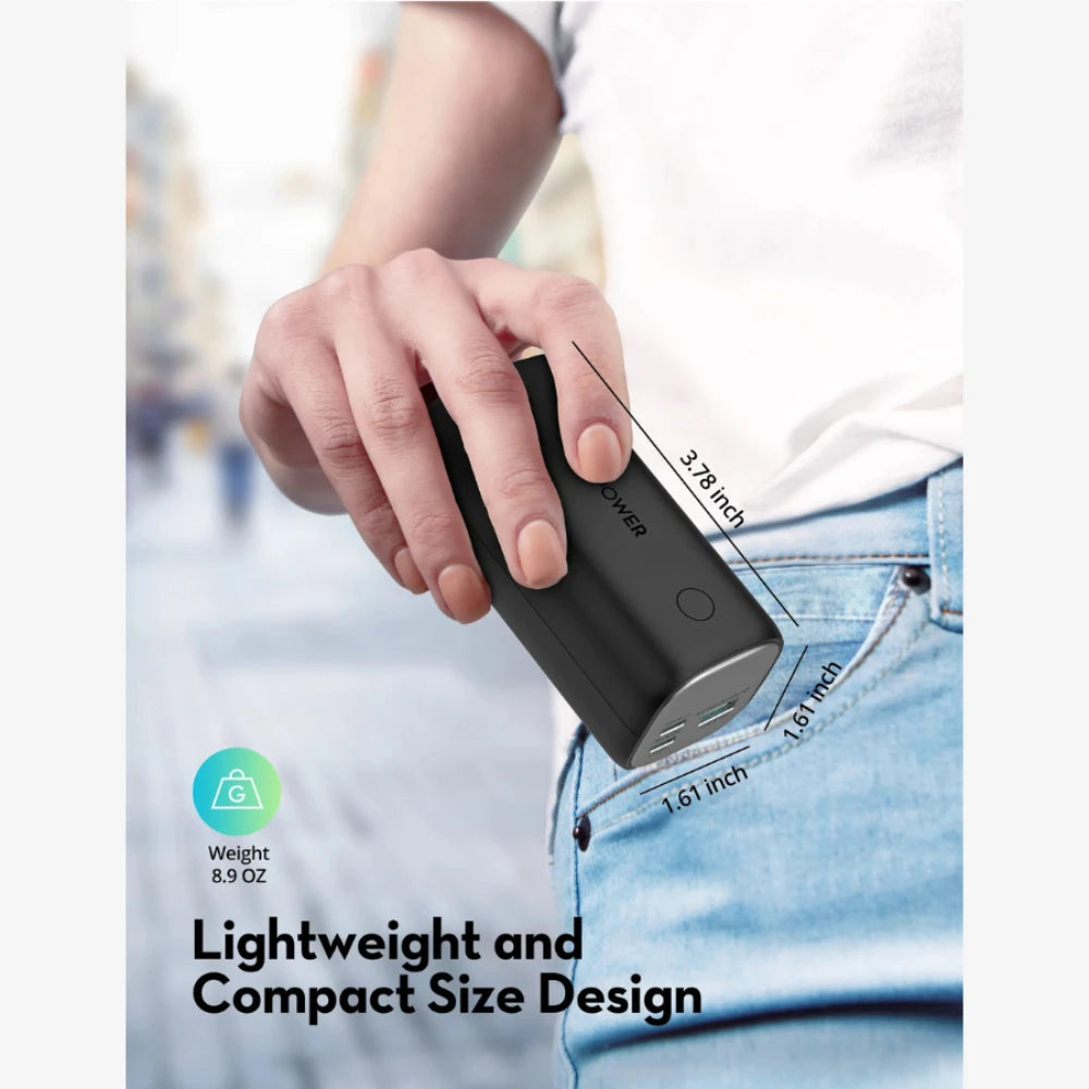 RAVPower Mini Power Bank – 30W PD Fast Charging
