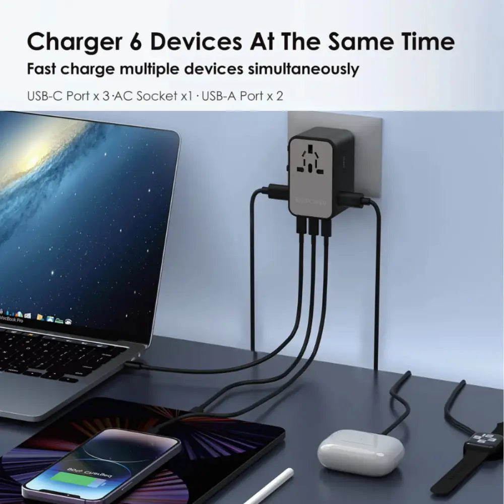 RAVPower 4-Port Travel Charger