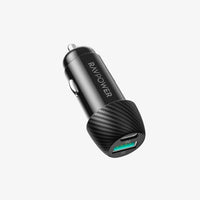 RAVPower 49W Dual-Port Car Charger + Lightning Cable