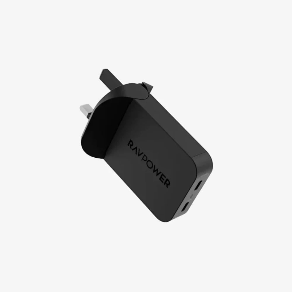 RAVPower PD Pioneer 65W Dual USB-C GaN Wall Charger