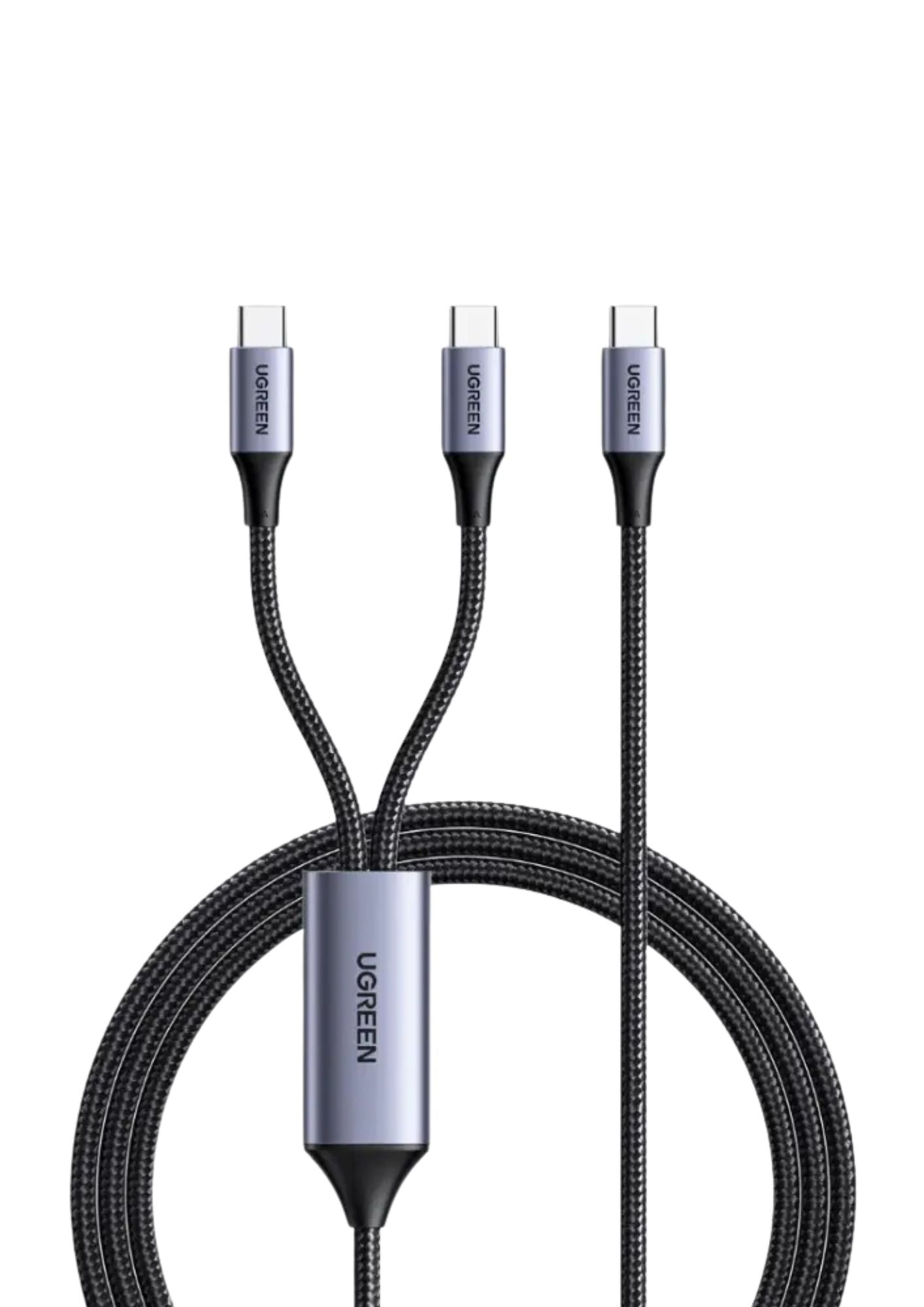 UGREEN 2-in-1 100W PD Charging Cable