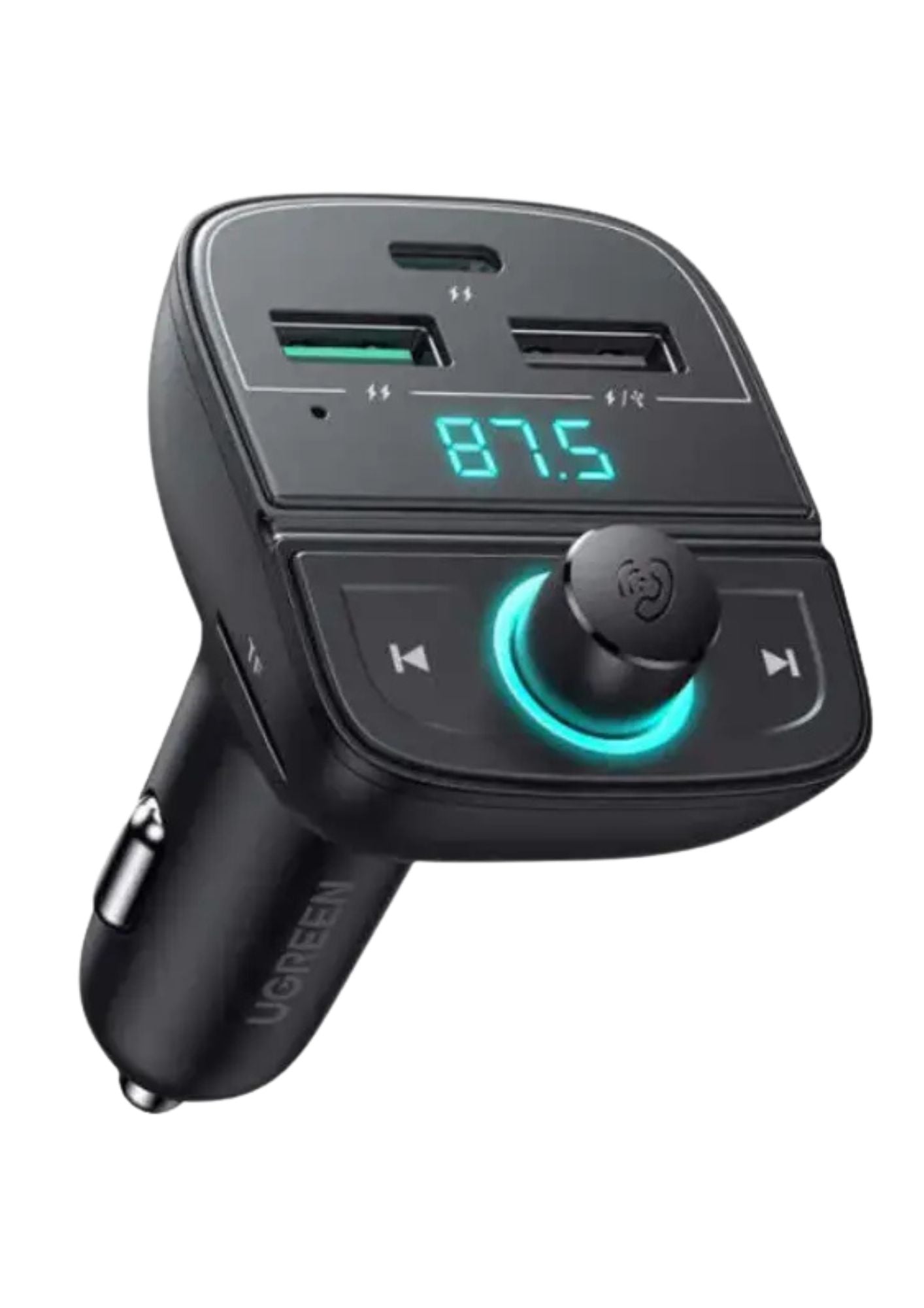 UGREEN Bluetooth Car Charger with FM Transmitter
