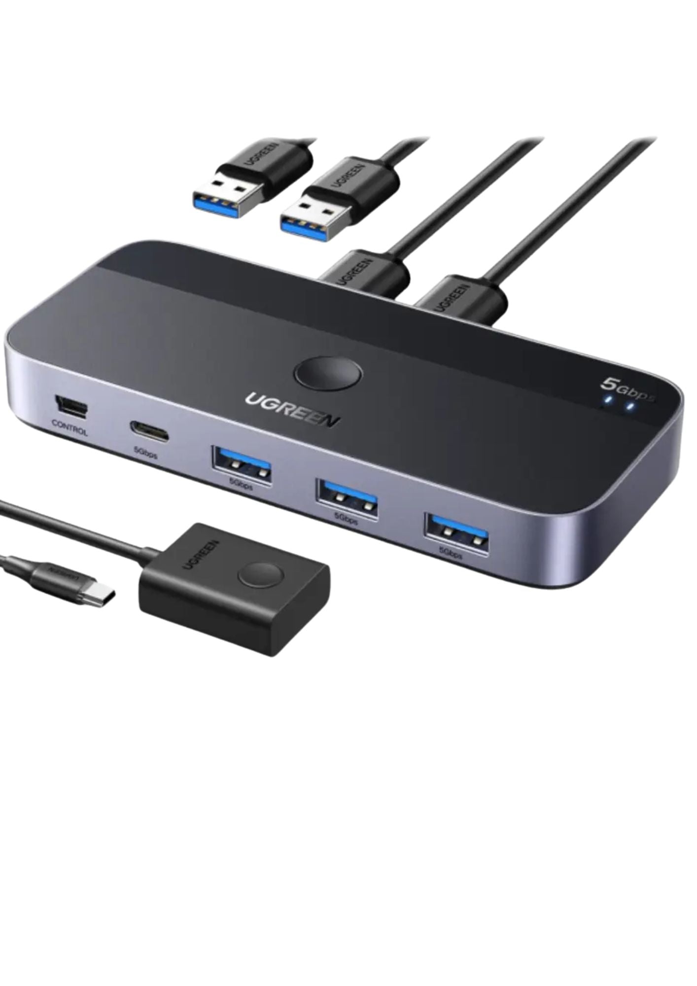 UGREEN USB 3.0 Sharing Switch for 2 Computers