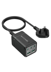 RAVPower PC1045 75W 5-Port GaN Desktop Charger