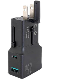 RAVPower PC1080 25W 2-Port Universal Travel Adapter