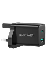 RAVPower 30W Dual-Port PD + iSmart Wall Charger