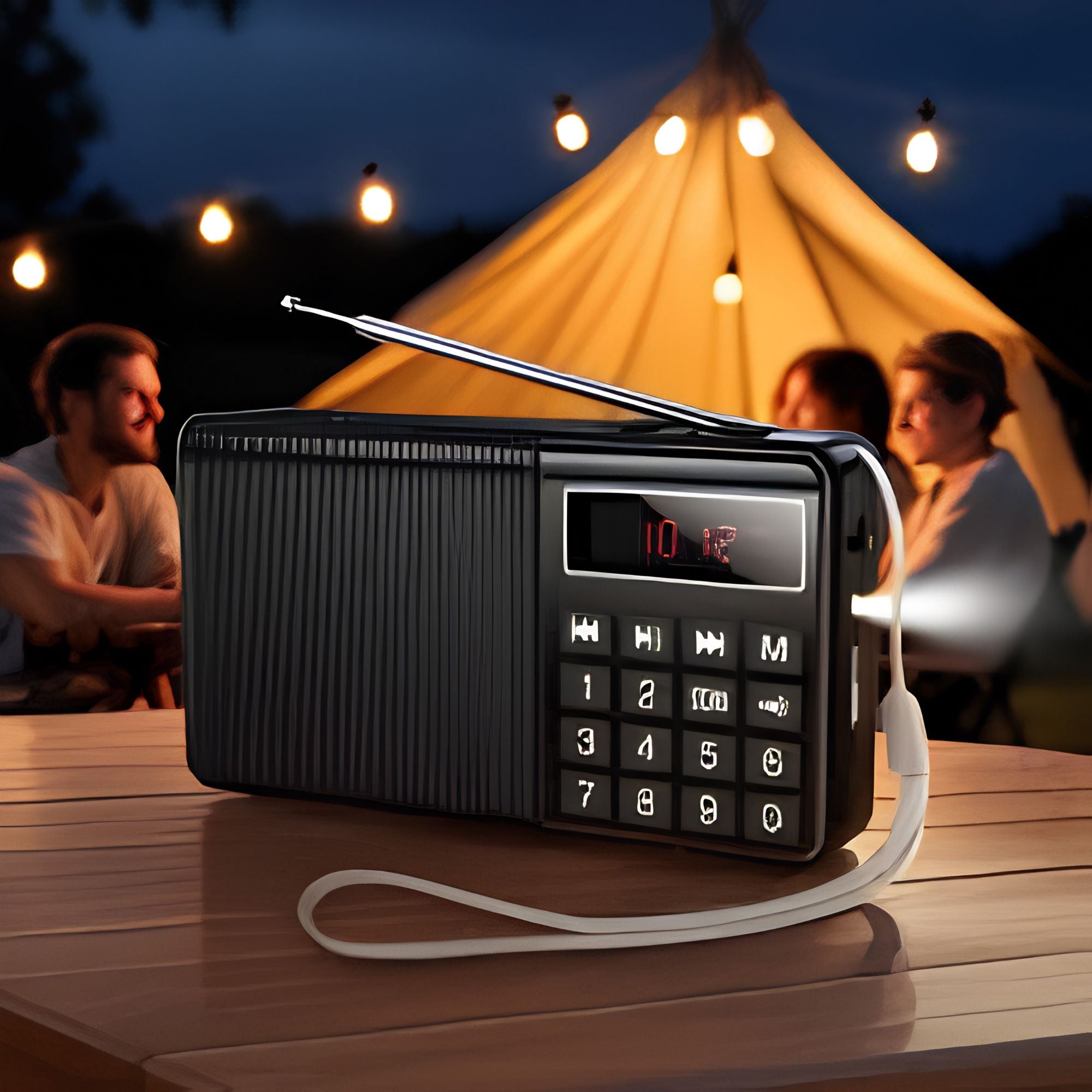 HOCO HI50 AM/FM Bluetooth Radio Speaker