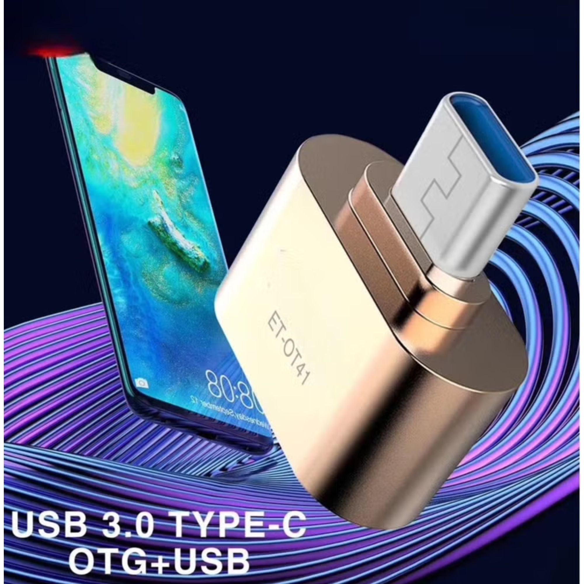 Earldom OT41 Type-C to USB 3.0 OTG Adapter