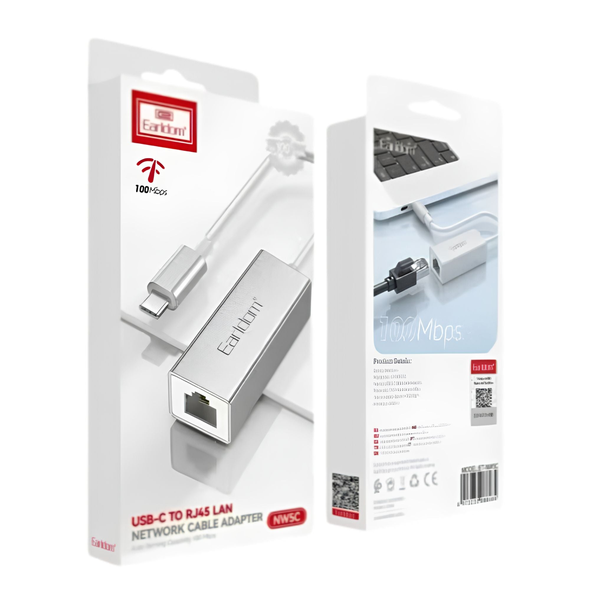 Earldom ET-NW5C Type-C To RJ45 Ethernet Adapter
