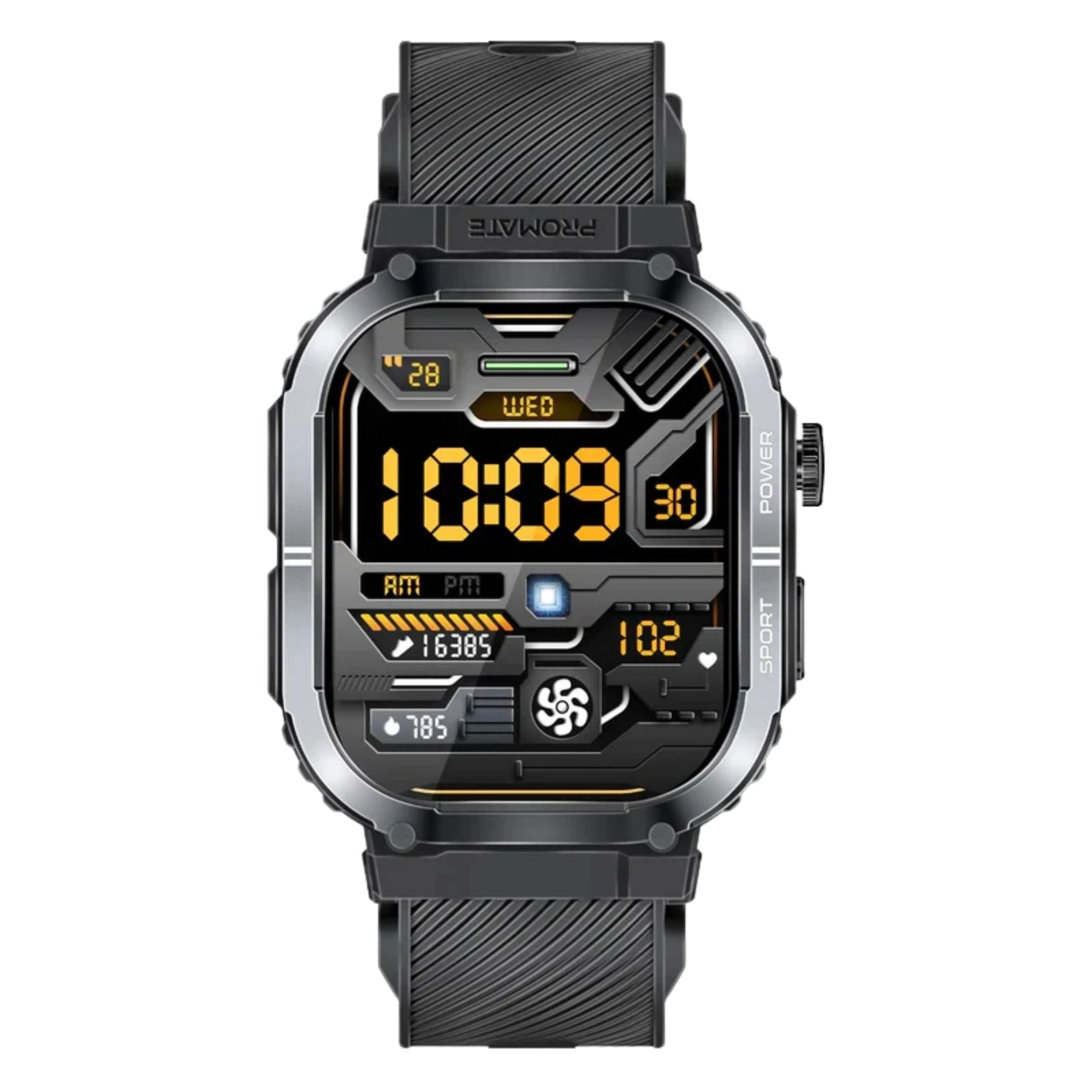 Promate xWatch-SL 2.01" Fitness Tracker Smartwatch