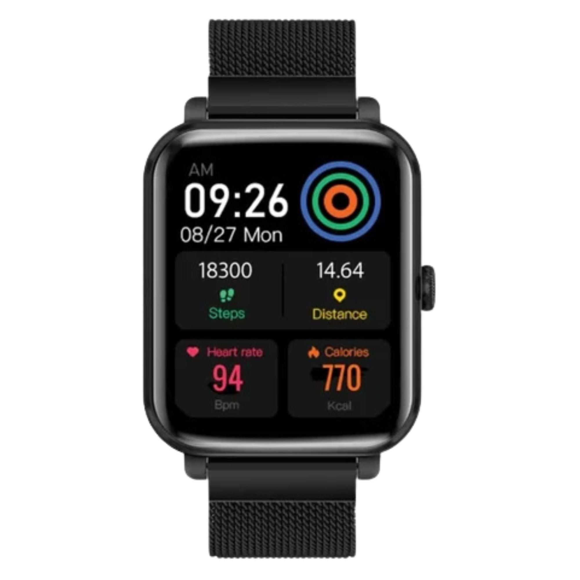 Promate ProWatch-M18 1.78" AMOLED Fitness Tracker Smartwatch