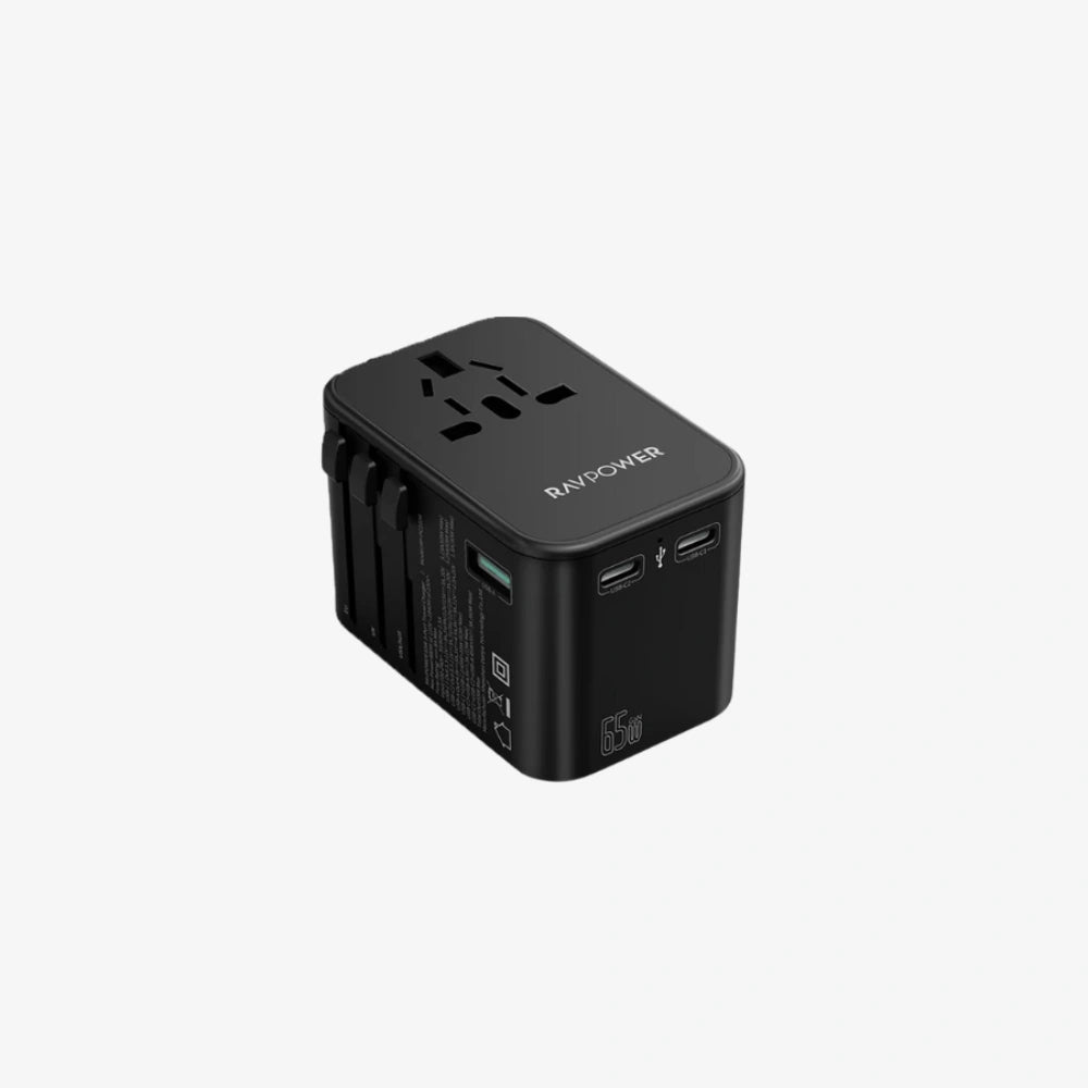 RAVPower 3-Port GaN PD Wall Charger - 65W