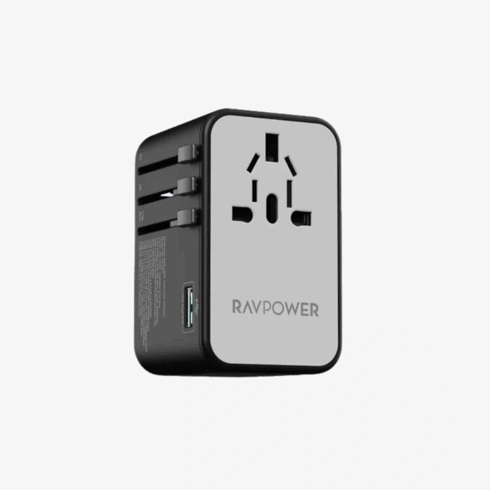 RAVPower 5-in-1 GaN Universal Adapter