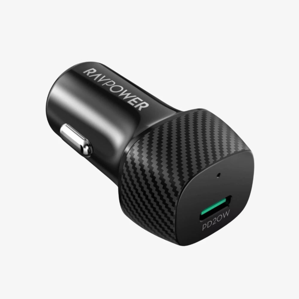 RAVPower 20W USB-C Car Charger