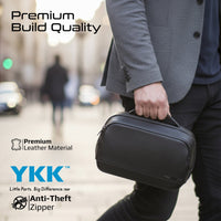 Promate Urban-X Tech Pouch with Biometric Lock & Apple Find My