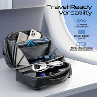 Promate Urban-X Tech Pouch with Biometric Lock & Apple Find My
