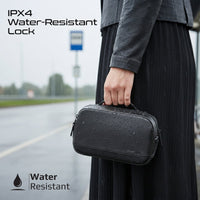Promate Urban-X Tech Pouch with Biometric Lock & Apple Find My