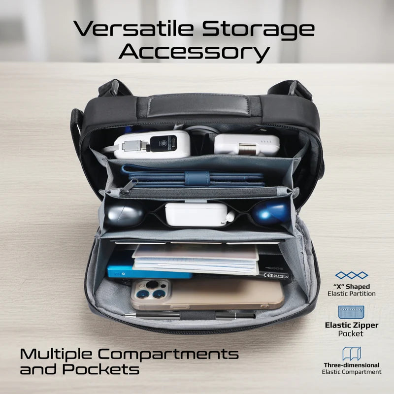 Promate UrbanPouch Pro Tech Organizer with Lock