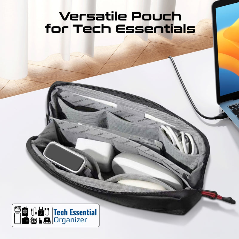 Promate Vali Lightweight Tech Organizer Pouch