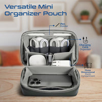 Promate Velvena Compact Tech Organizer Pouch