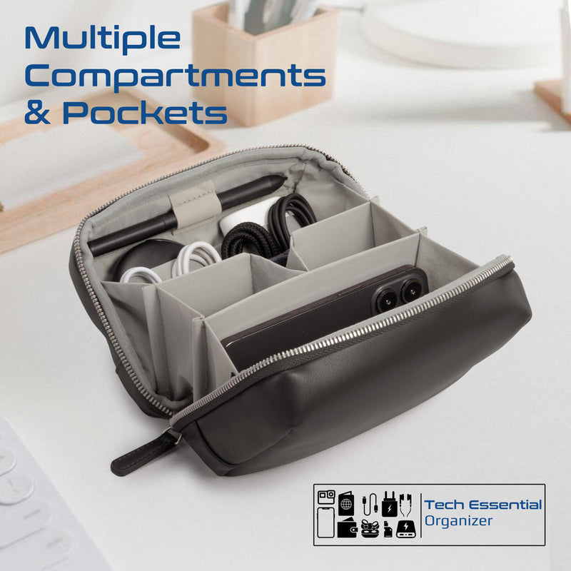 Promate Velvena Compact Tech Organizer Pouch