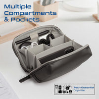 Promate Velvena Compact Tech Organizer Pouch