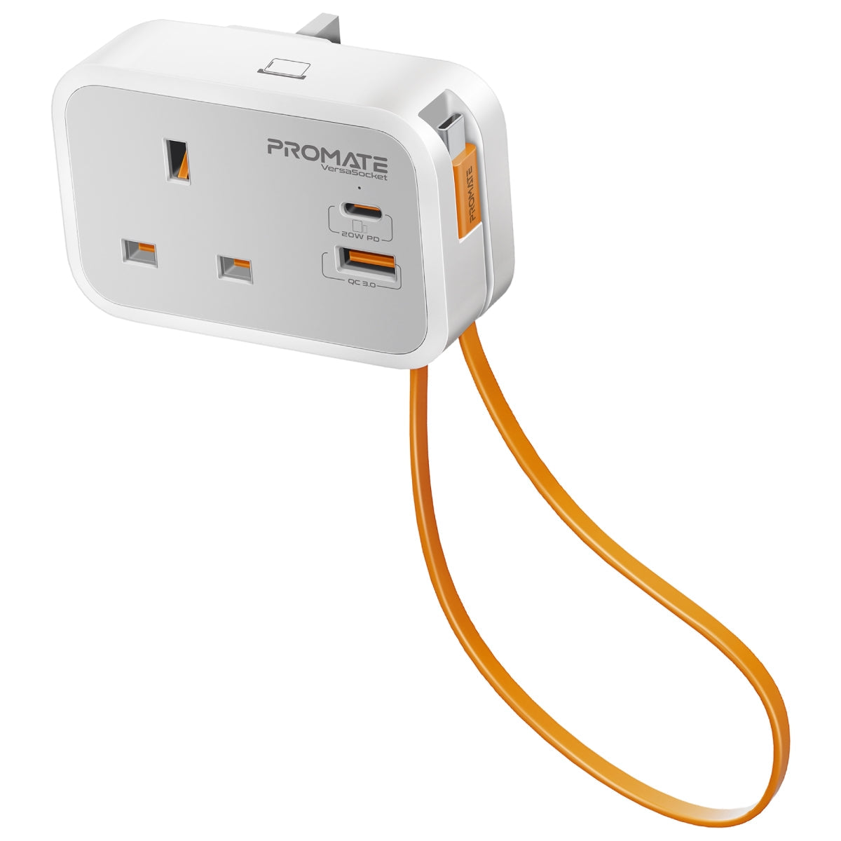 Promate VersaSocket 6 in 1 AC socket charger