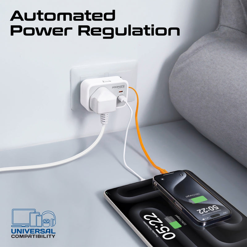 Promate VersaSocket 6 in 1 AC Socket Charger