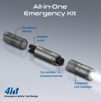 Promate Vexa 4 in 1 Emergency Safety Tool