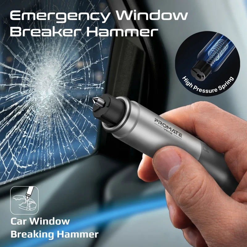 Promate Vexa 4 in 1 Emergency Safety Tool