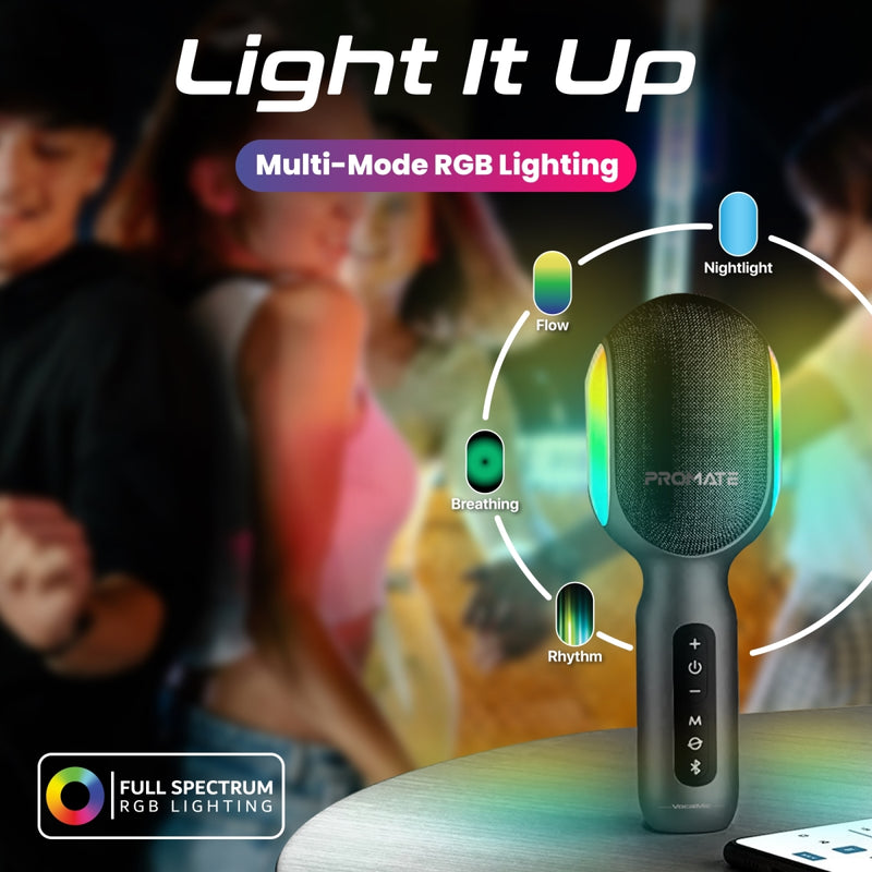 Promate VocalMic Wireless Karaoke Microphone