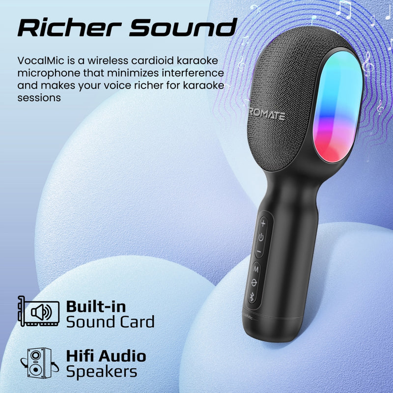 Promate VocalMic Wireless Karaoke Microphone