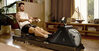 King Smith WR20 Tri-Fold Water Rowing Machine side view - Rower | Buy Online in Kuwait | Pro Sports Kuwait