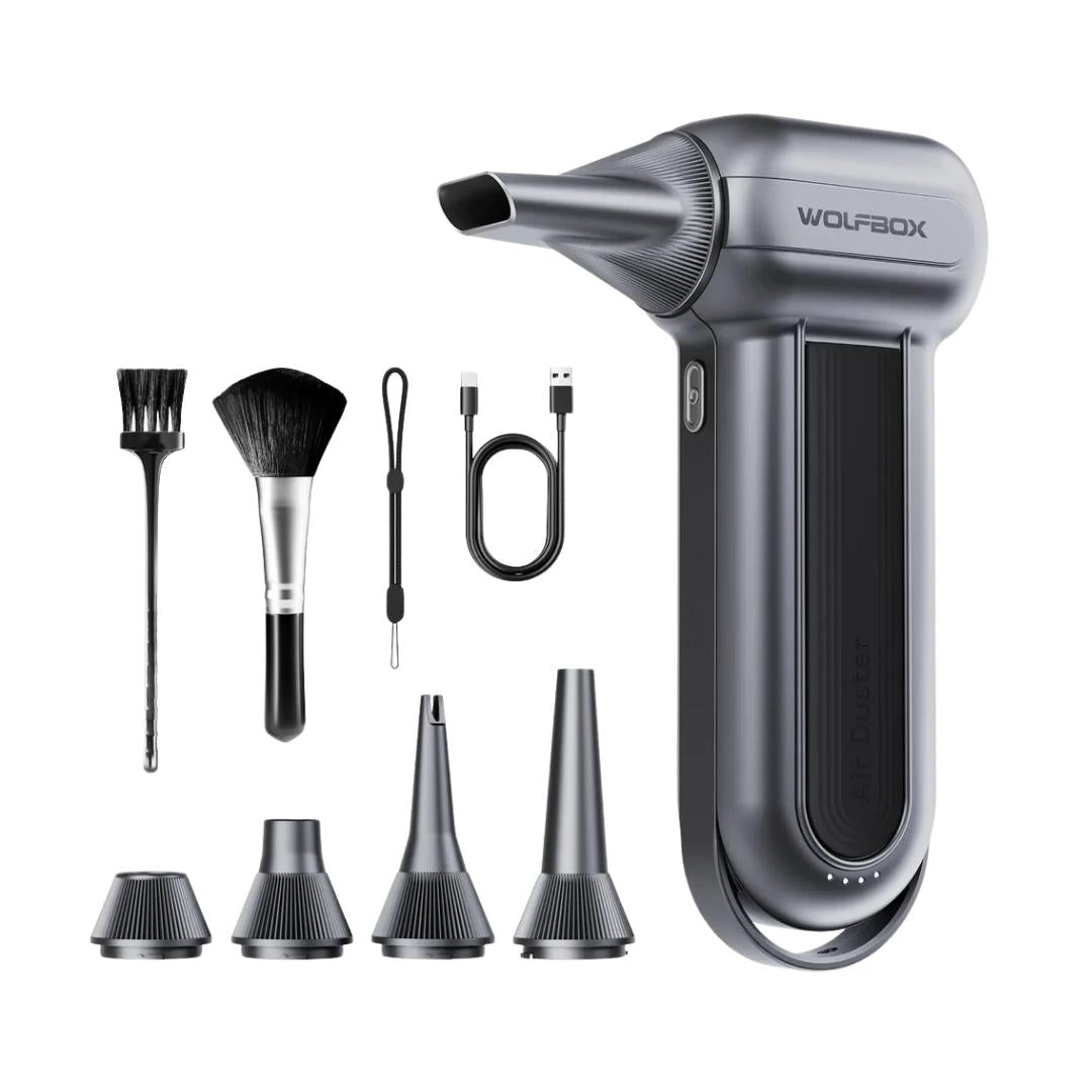 Wolfbox MF100 Compressed Air Duster - Super Power Electric Air Duster
