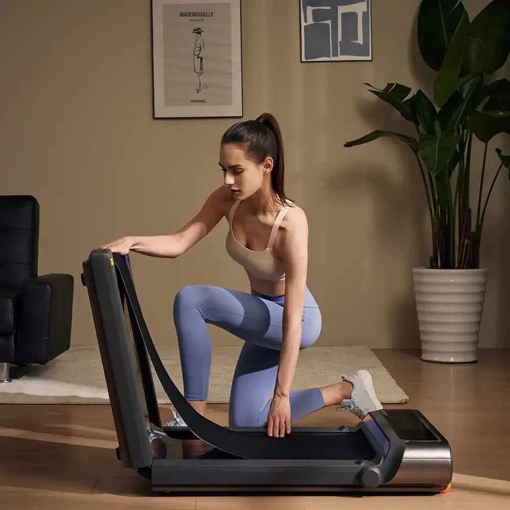 King Smith Foldable Walking Pad R3 - 1 HP close-up - Treadmill | Buy Online in Kuwait | Pro Sports Kuwait